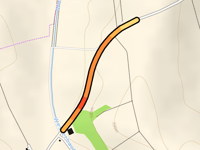Mörgener Strasse vanuit Mörgen