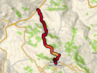 Morrone del Sannio da Valle del Biferno