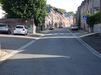 Mortbonhomme über Rue de Jonckay