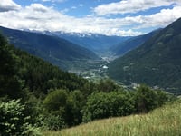 Mortirolo über Monno
