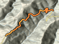 Mosquito Ridge Road da French Meadows Reservoir