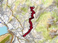 Mostelegg vanuit Schwyz