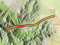 Mount Charleston par Kyle Canyon Road
