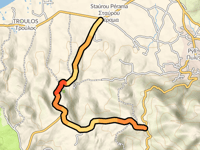 Mount Dikeos von Stávrou Pérama