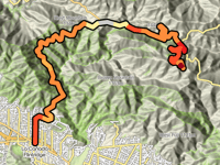 Mount Disappointment von La Cañada Flintridge