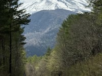 Mount Fuji desde Fujiyoshida