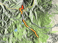 Mount Hood por Warm Springs Highway