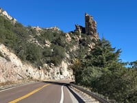 Mount Lemmon von Tucson