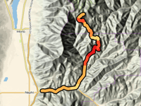 Mount Nebo Scenic Byway da Nephi