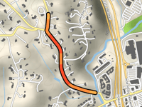 Mount Paran Road über Paces Ferry Road