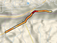 Mountain Ridge Drive via Broad Street