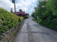 Mow Cop über Drumber Lane