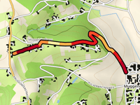 Muggendorfbergweg von Muggendorf