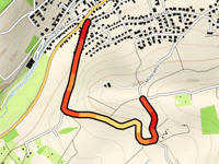 Mühlberg über Rudolf-Preißler-Strasse