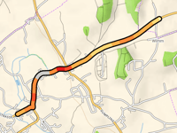 Mühlenstrasse von Ostermiething