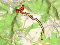 Heidenburg via Mühlenwald