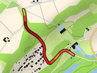 Mühlgrabenstrasse from Hirten