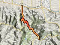 Mulholland Drive via Coldwater Canyon Avenue