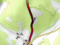 Münzgraben vanuit Oberdrosen