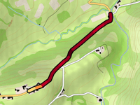 Mur d'Argelès-Bagnères vanuit Argelès-Bagnères