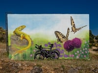 Mur de Courmettes z Le Prieuré