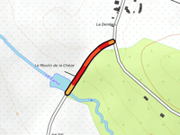 Mur de la Denilais