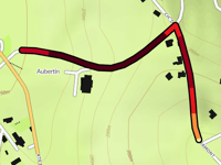 Mur de Pépic from Aubertin