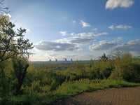 Mur de Saint-Roch vanuit Koenigsmacker
