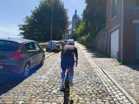 Mur de Thuin via Rue du Moustier