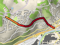 Mur du Plateau de Montrond von Givors