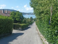 Mur du Ramponnet from Le Petit Port