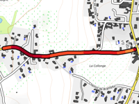 Mur Lachassagne via Bois d'Alix