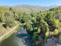 Muro de Planes von Embassament de Beniarrés
