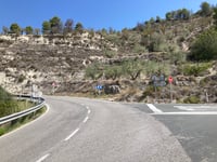 Muro de Planes von Embassament de Beniarrés