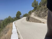 Muro de Planes von Embassament de Beniarrés
