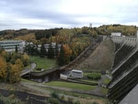Mützenich von Eupen über Wesertalsperre