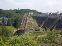 Mützenich von Eupen über Wesertalsperre