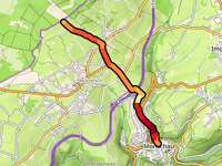 Steling von Monschau über Bergstrasse