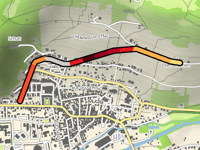 Chemin des Vignes von Mutzig
