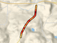 Nanticoke Lake Climb from Center Lisle