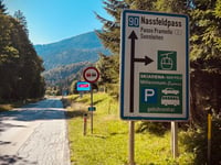 Nassfeldpass von Tröpolach