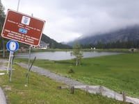 Nassfeldpass von Tröpolach