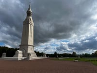 Nécropole Nationale de Notre-Dame-de-Lorette from Ablain-Saint-Nazaire