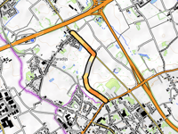 Neerweg przez Castertstraat