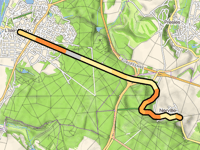Nerville-la-Forêt vanuit L'Isle Adam