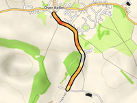 Nether Kellet Road von Over Kellet