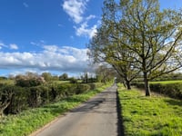Netherworton Road da Barford St Michael