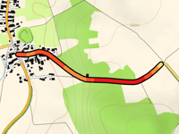 Neuburger Strasse from Wattenweiler