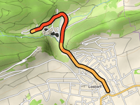 Neue Badstrasse von Lostorf