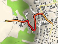 Neue Bergstrasse desde Langenreichermühle